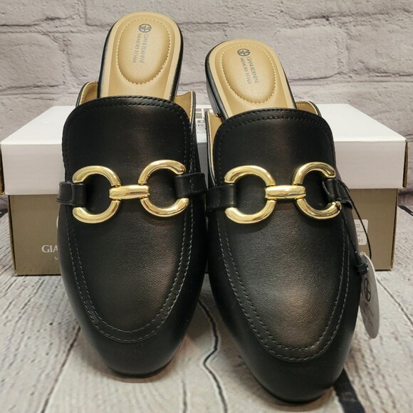 Giani Bernini Women's Trinityy Memory Foam Ornamented Slip On Mules - Picture 1 of 7